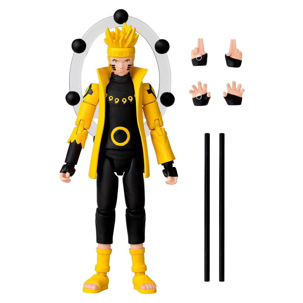 Anime Heroes Naruto Sage Six Paths packaging inspired by manga art for premium presentation