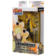 Anime Heroes Naruto Sage Six Paths pose variant one for dramatic action