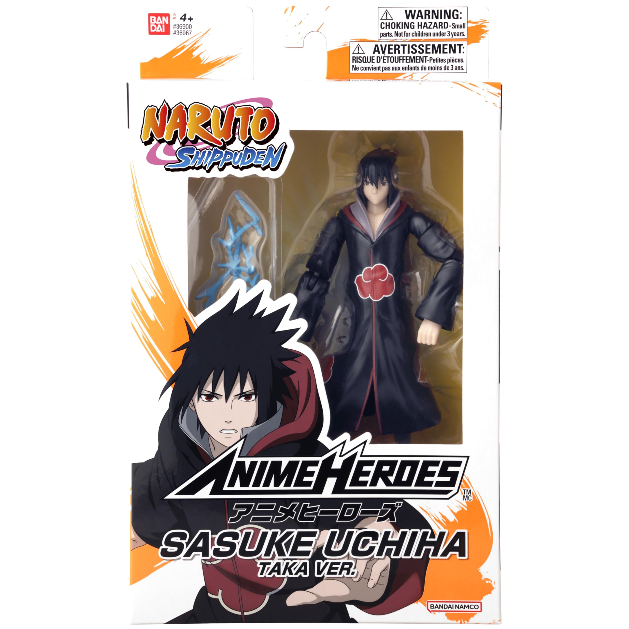 ANIME HEROES Naruto Sasuke Uchiha Taka ver. close-up sculpt details