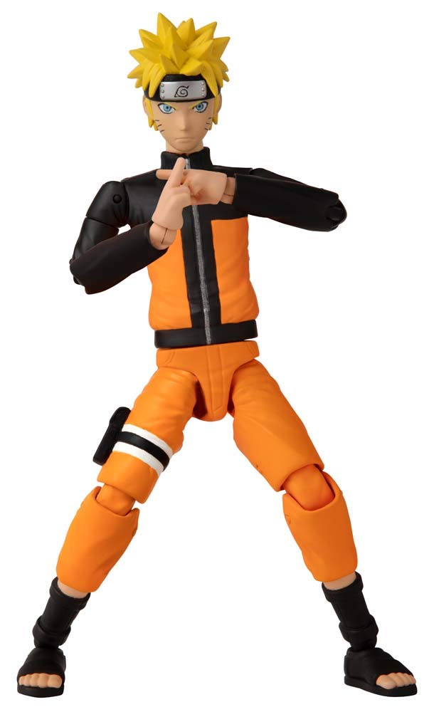 Anime Heroes Naruto Shippuden figure in dynamic pose for action scenes.