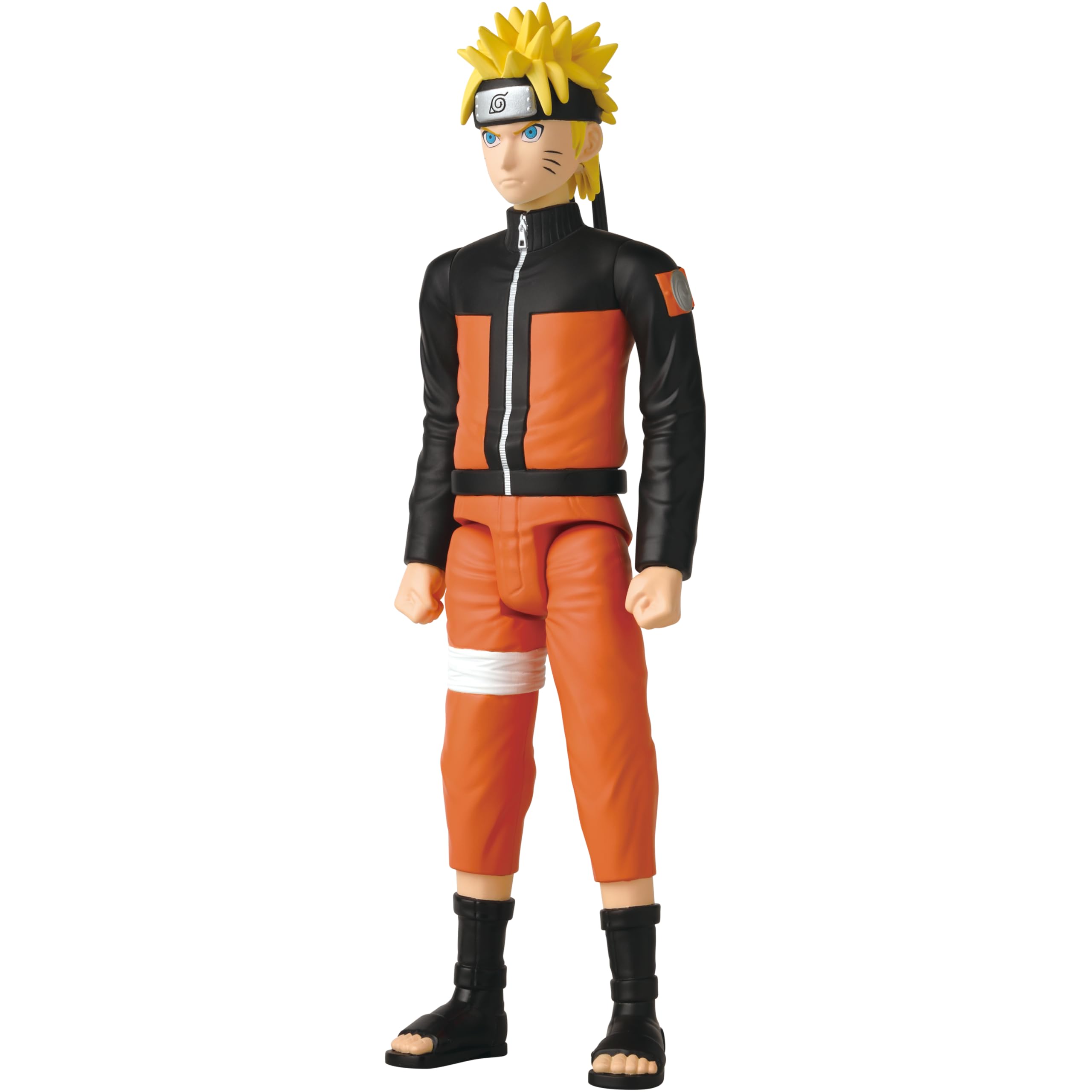 ANIME HEROES Naruto Uzumaki 12-inch figure showing articulation points for dynamic poses.