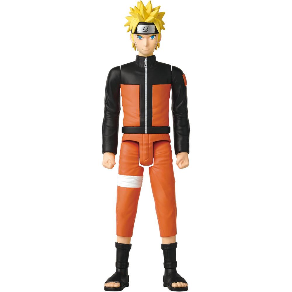 ANIME HEROES Naruto Uzumaki 12-inch figure, front view, with detailed costume and expression.