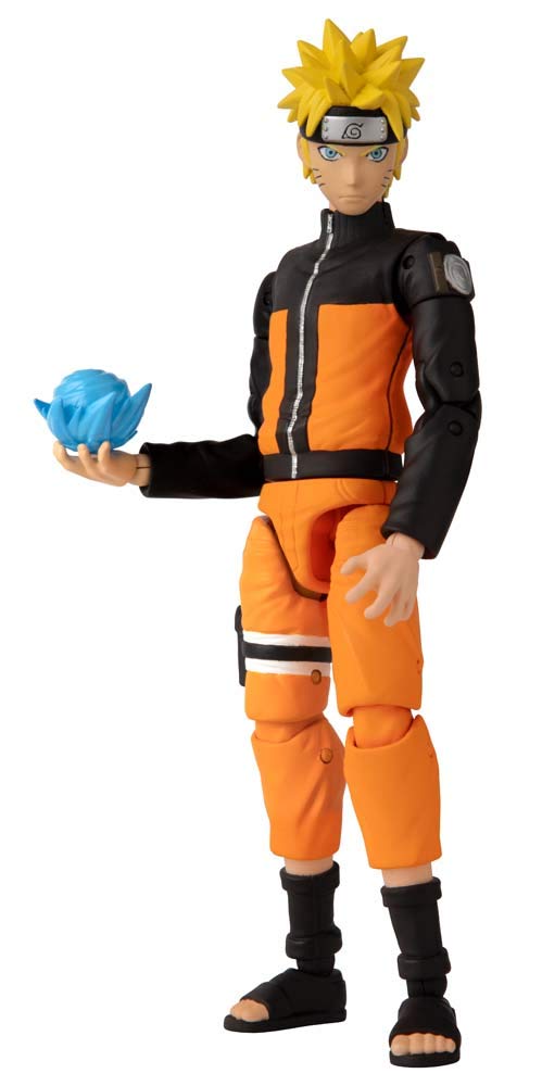 Anime Heroes Naruto Uzumaki accessories included for customization and play value.
