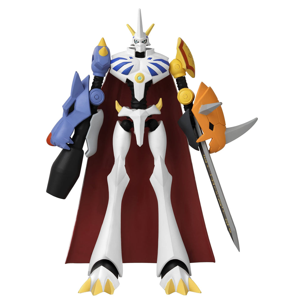 ANIME HEROES Omegamon articulation for dynamic posing.