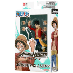 ANIME HEROES Luffy renewal figure part of a sought-after collectible line