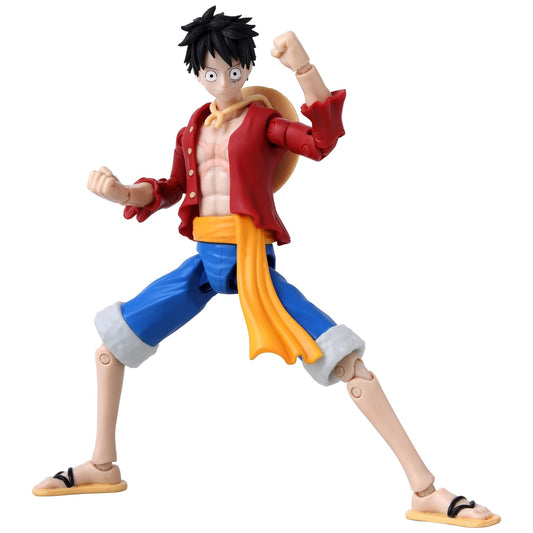 ANIME HEROES One Piece Luffy renewal figure front view for display and collection