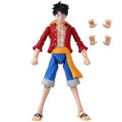 ANIME HEROES Luffy renewal figure includes interchangeable hands for expressive stances