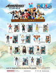 ANIME HEROES Portgas Ace figure accessories included for display and play.