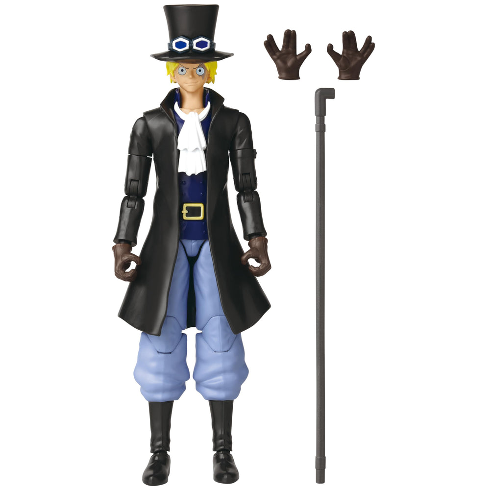ANIME HEROES Sabo articulation highlights dynamic pose options for photos.