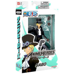 ANIME HEROES Sabo dynamic pose ready for display on a collector shelf.