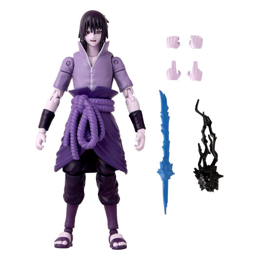ANIME HEROES Sasuke attack pose ideal for action figure displays