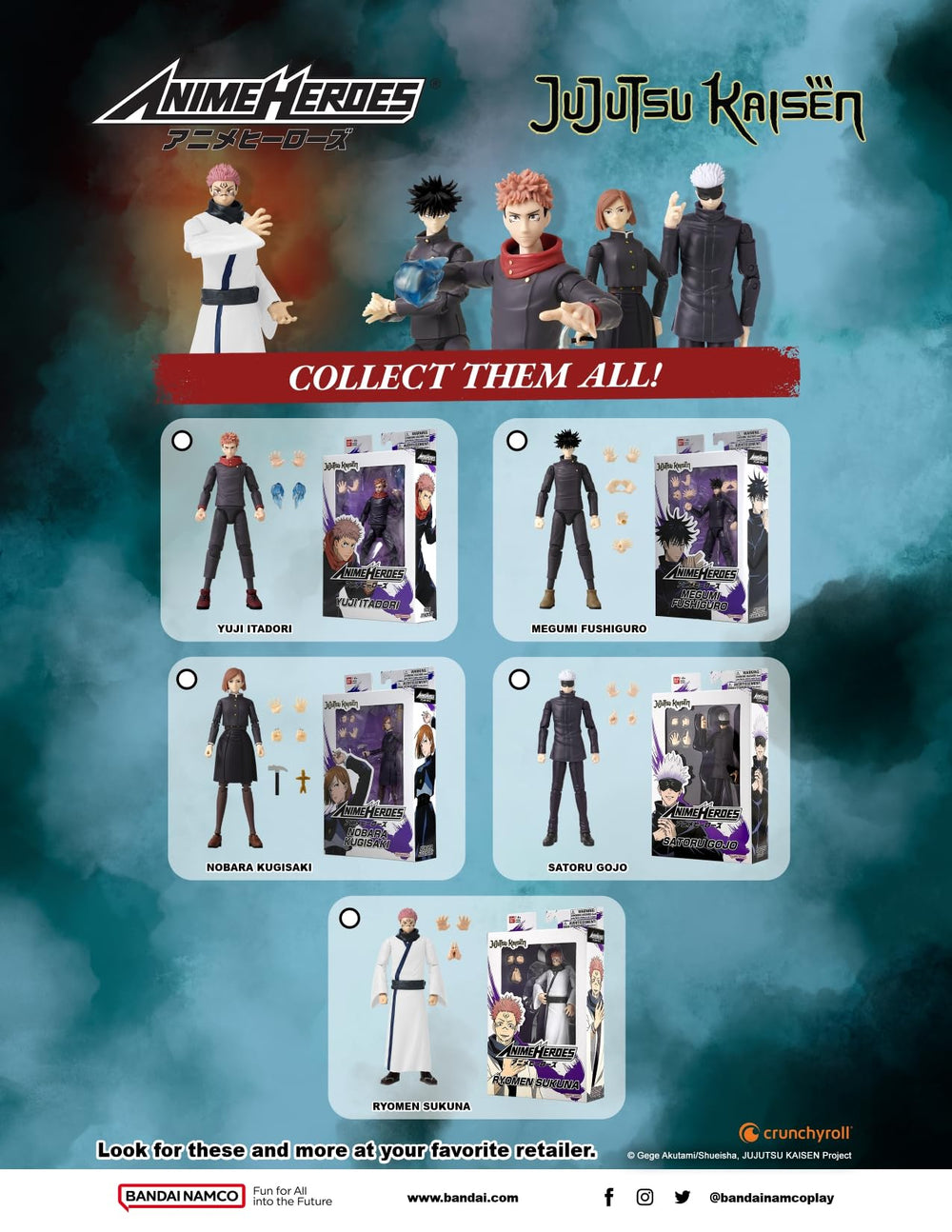 ANIME HEROES Sukuna manga-inspired packaging enhances collectible appeal