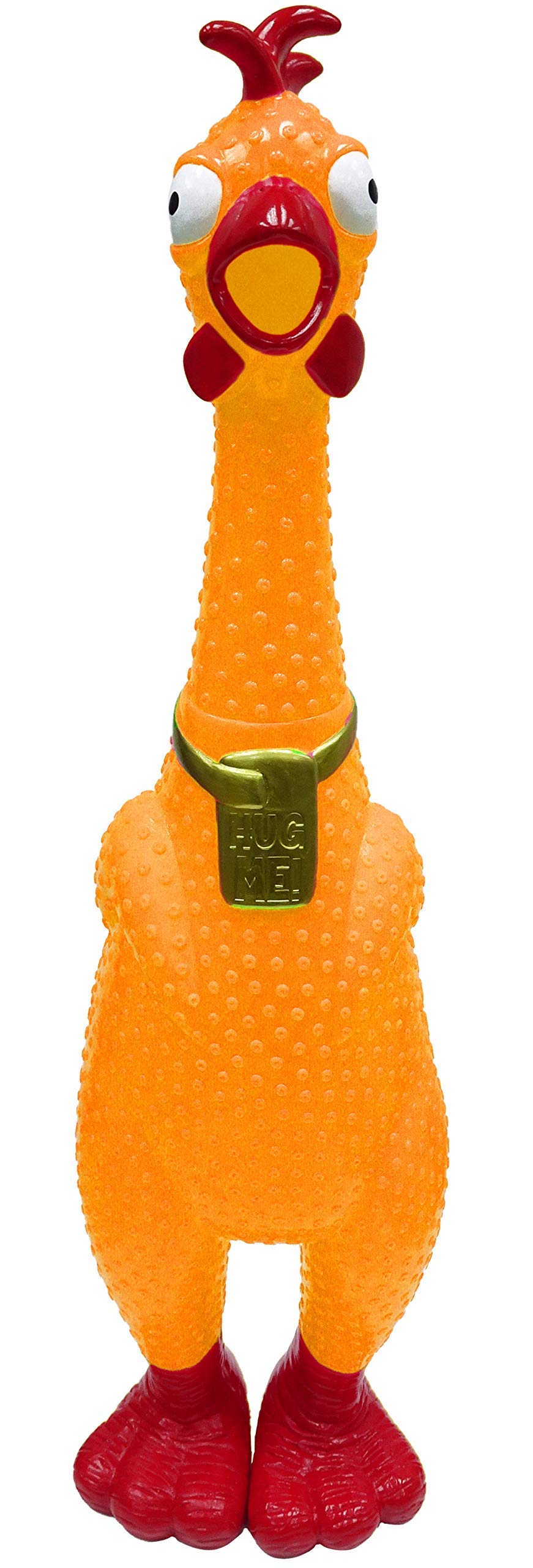 Animolds Hug Me Giant Rubber Chicken as a Christmas stocking stuffer idea