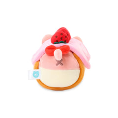 Anirollz Kittiroll display-ready plush with collectible charm.