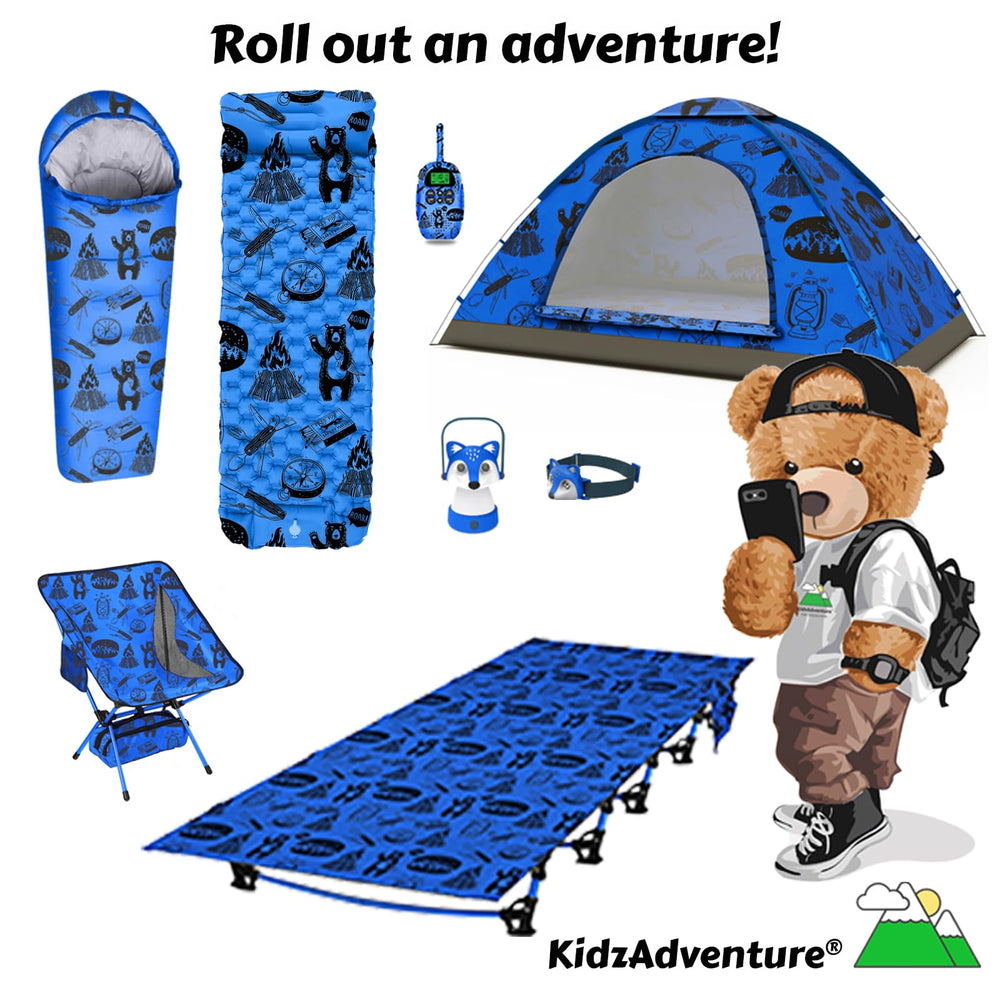 ANJ Outdoors KidzAdventure 2 in 1 tent packs small for easy transport during family trips.