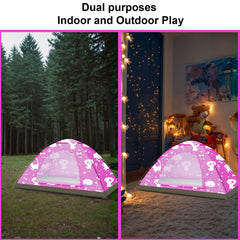 ANJ Outdoors KidzAdventure interior layout emphasizes breathable space for pretend play.