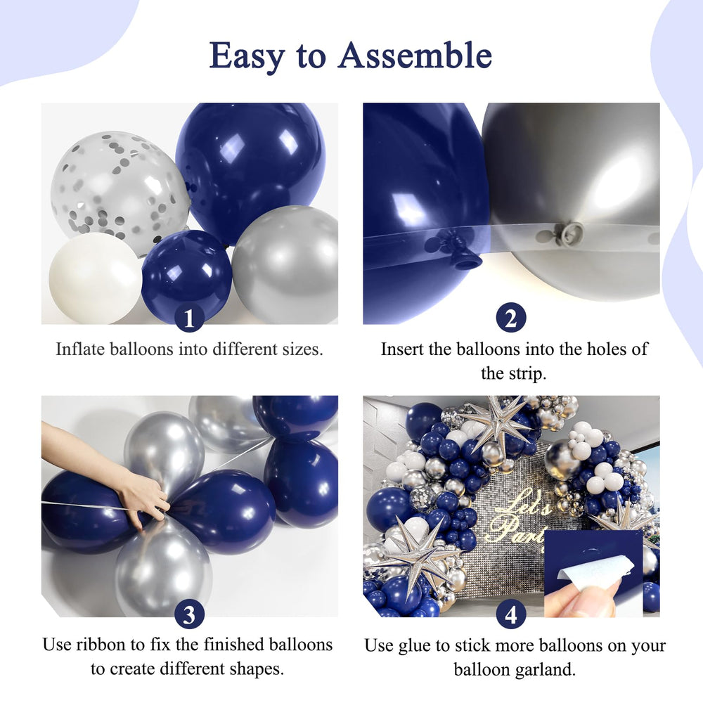 Anjerlfu white balloons add elegant contrast to decor themes