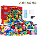 Anksono 1500-piece bricks set for versatile imaginative building play