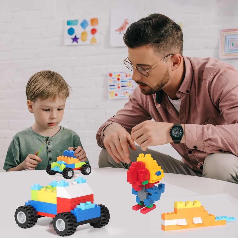 Anksono colorful bricks offering 10 colors for vibrant designs