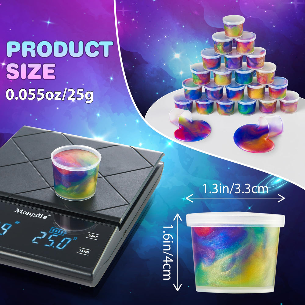 Ankyle galaxy slime storage lid helps keep texture fresh and reusable.