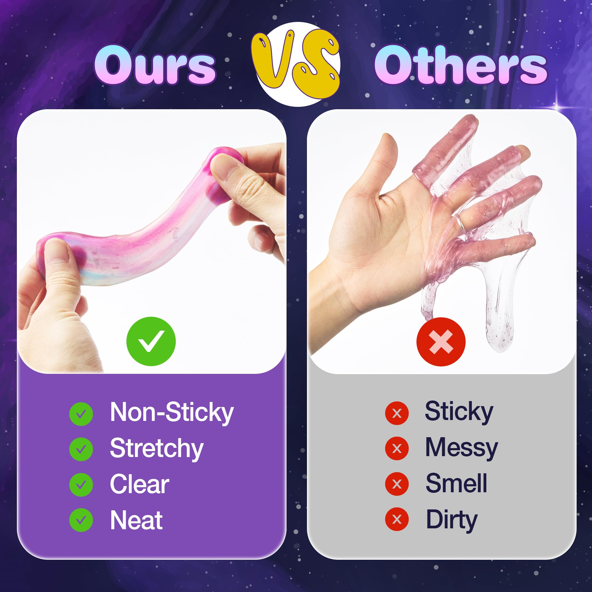 Ankyle non-toxic slime safe for kids six and up.