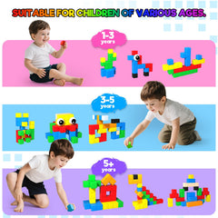 Annexfun eight-color blocks in action for colorful structure design.