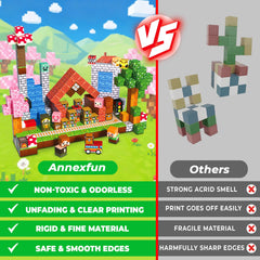 Annexfun kid-building session shows collaborative play and problem-solving in STEM tasks
