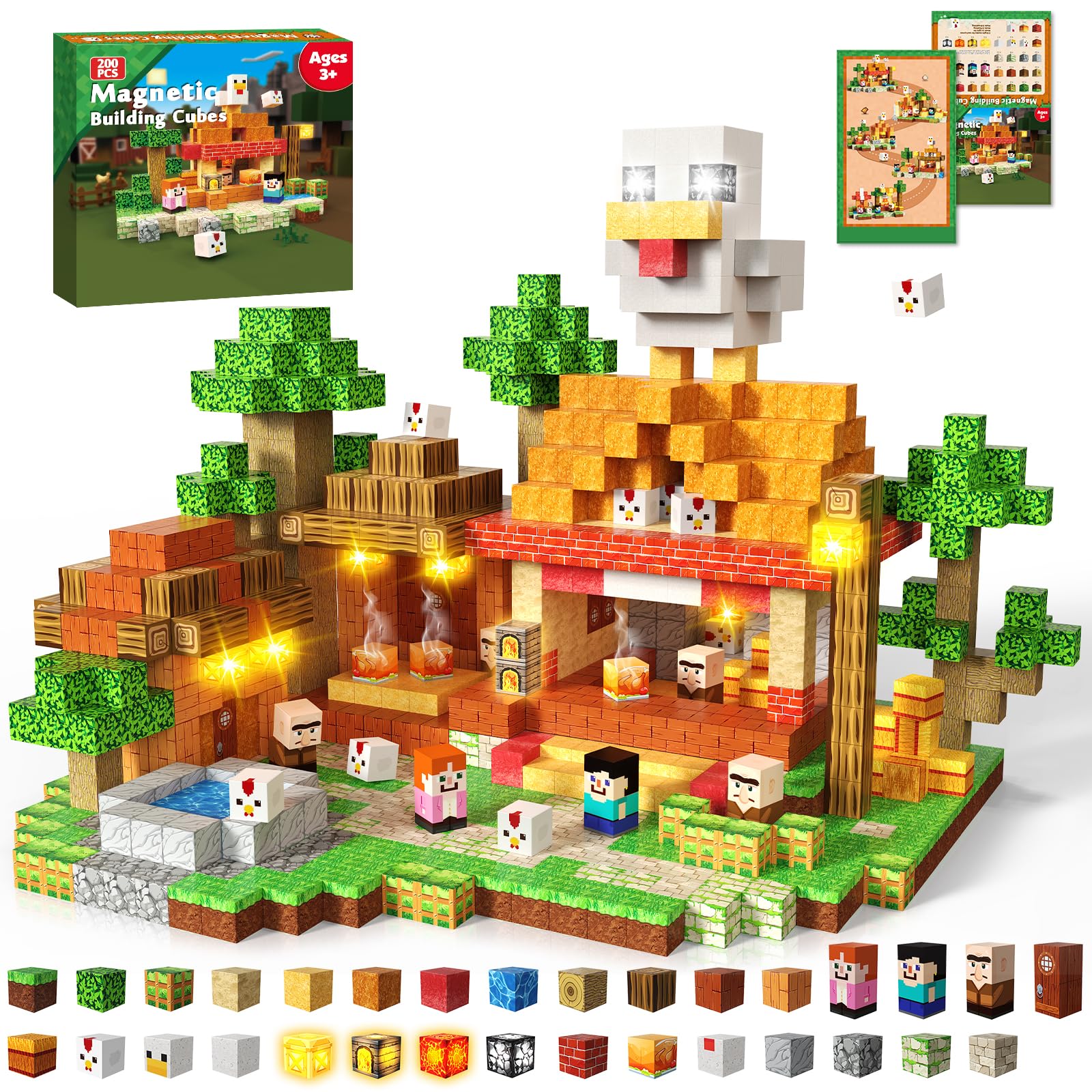 Annexfun light-up blocks ignite creativity during construction play.
