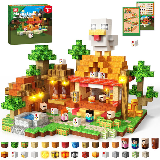 Annexfun light-up blocks ignite creativity during construction play.