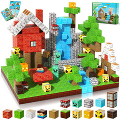 Annexfun magnetic blocks 100pcs cubes spark open-ended creative play
