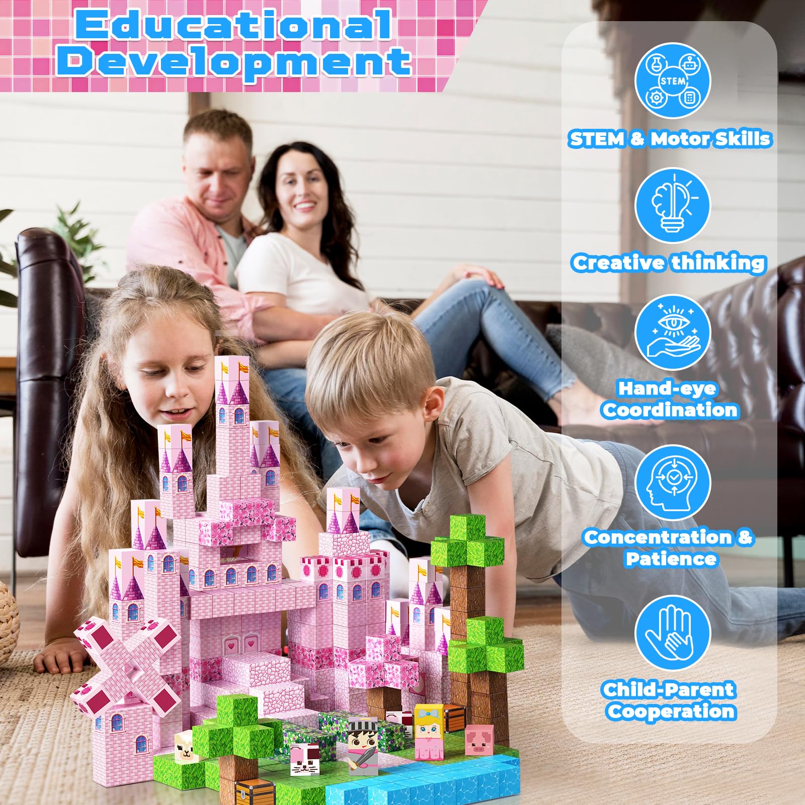Annexfun safe ABS plastic with smooth edges for safe play