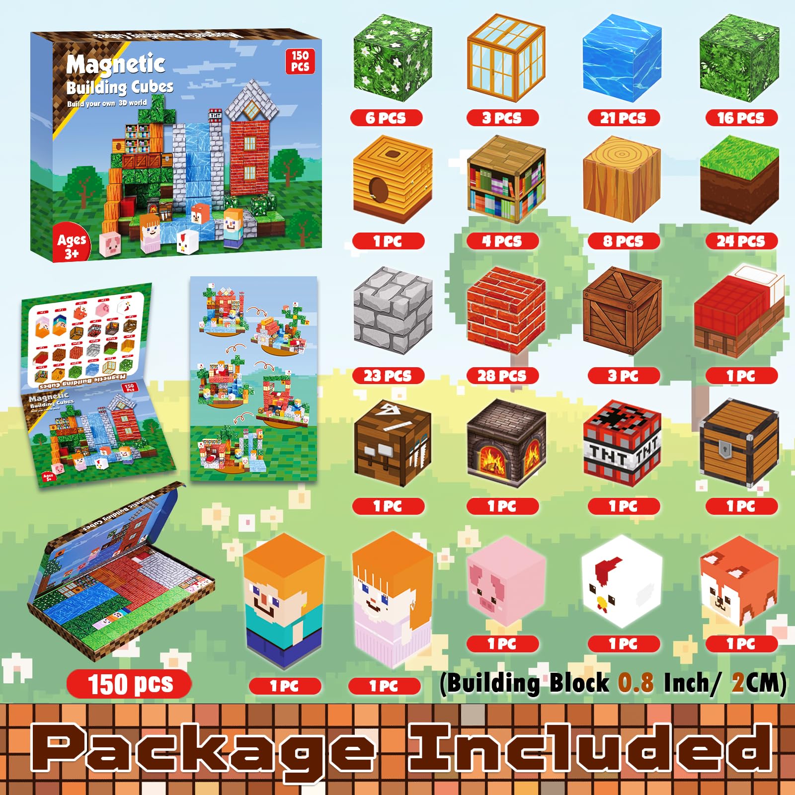 Annexfun Magnetic Blocks Castle inspires storytelling and spatial thinking