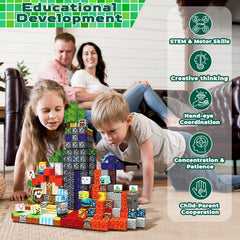 Classroom activity with Annexfun Magnetic Blocks for group learning