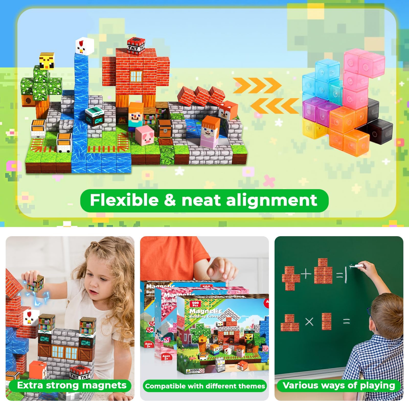 Annexfun magnetic blocks made from non-toxic materials tested for safety and compatibility