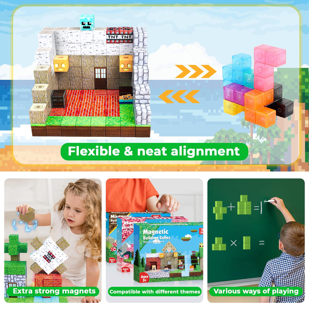 Annexfun magnetic blocks STEM learning: screen-free activity boosts problem solving and motor skills.