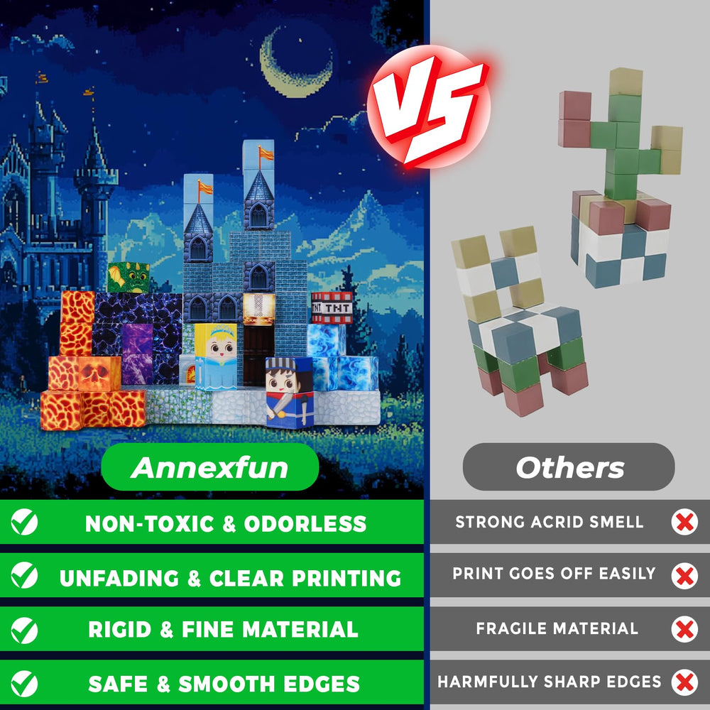Annexfun STEM-friendly blocks boost problem-solving and spatial awareness.