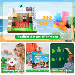 Annexfun magnetic blocks STEM learning: screen-free activity boosts problem solving and motor skills.