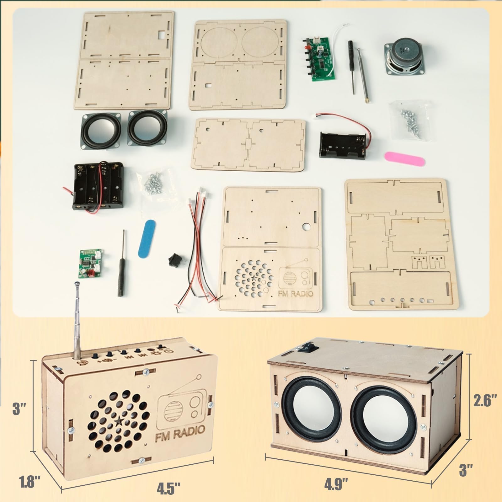ANNISOKA DIY speaker kit construction highlights sound learning through practical building