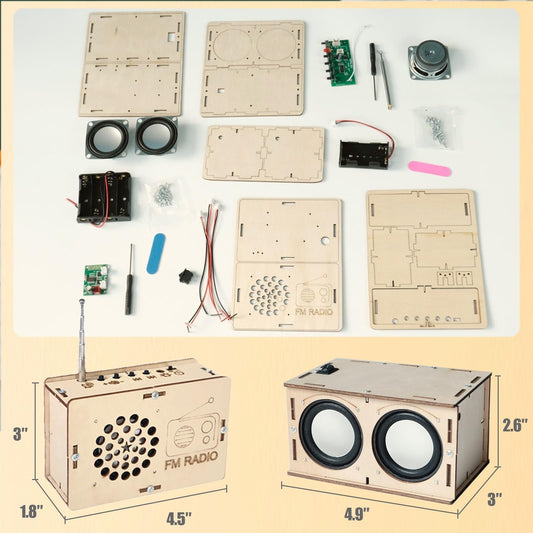 ANNISOKA DIY speaker kit construction highlights sound learning through practical building