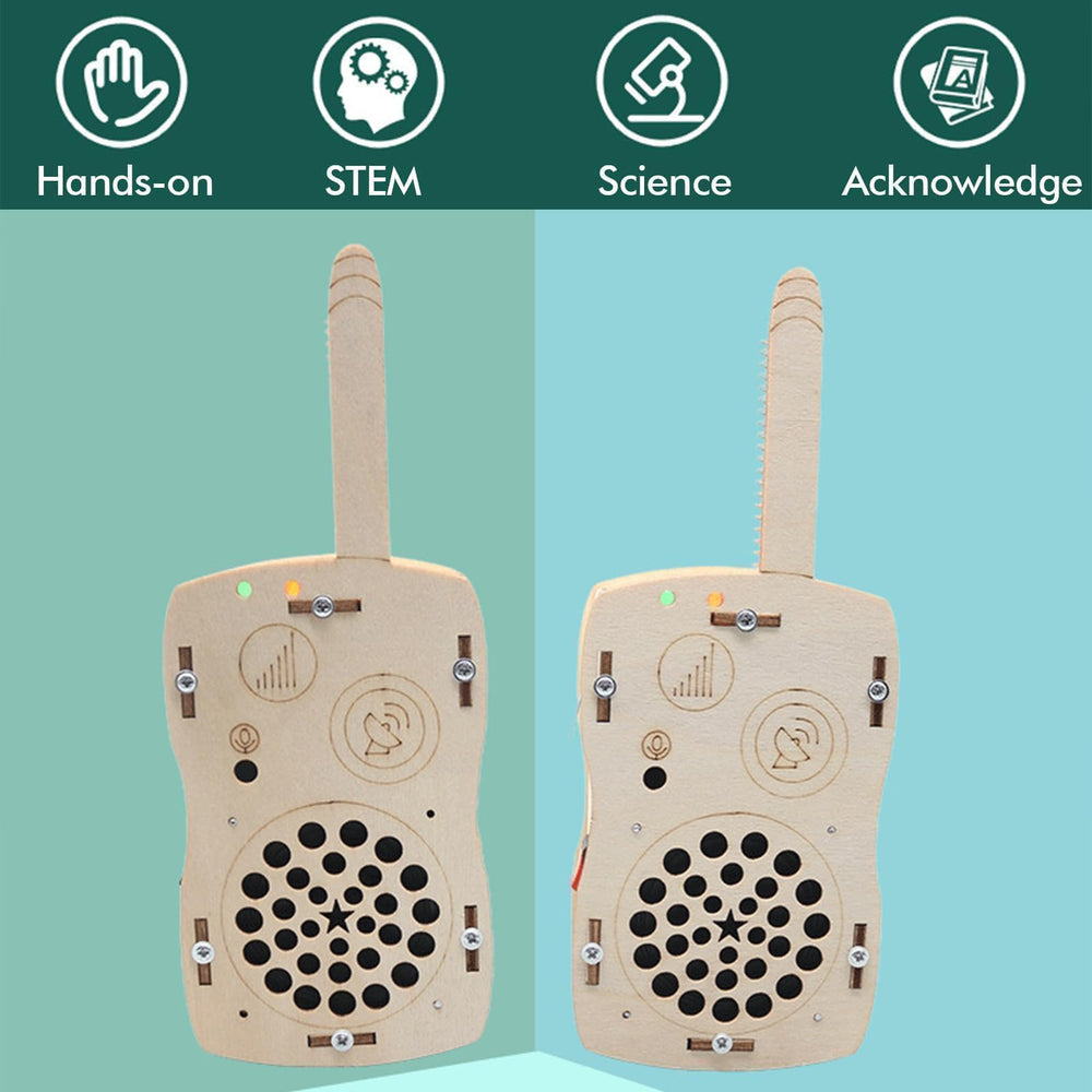ANNISOKA walkie talkie kit decoration board for personalized design.