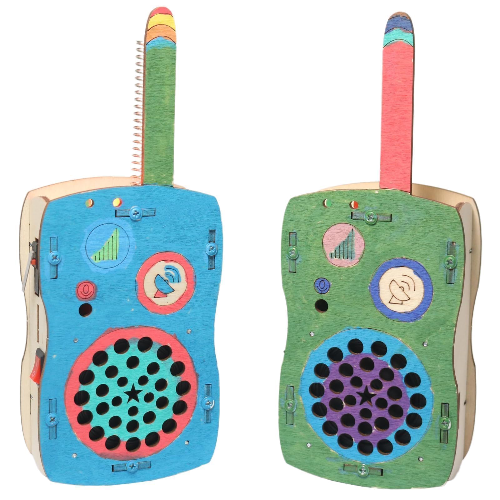ANNISOKA walkie talkie kit family activity encourages teamwork.