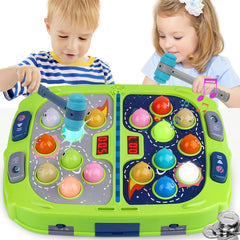 ANNKIE Pound A Mole game set boosts hand-eye coordination and friendly competition.