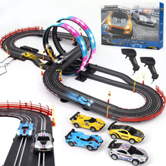 ANNKIE slot track overview with 20ft layout for exciting races