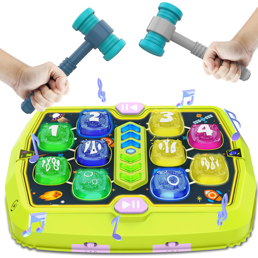 AN NKIE Whack Game Mole Toy with flashing ball promotes focused, active play
