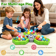 Gift-ready packaging makes ANNKIE Whack Game Mole a ready-to-gift present.