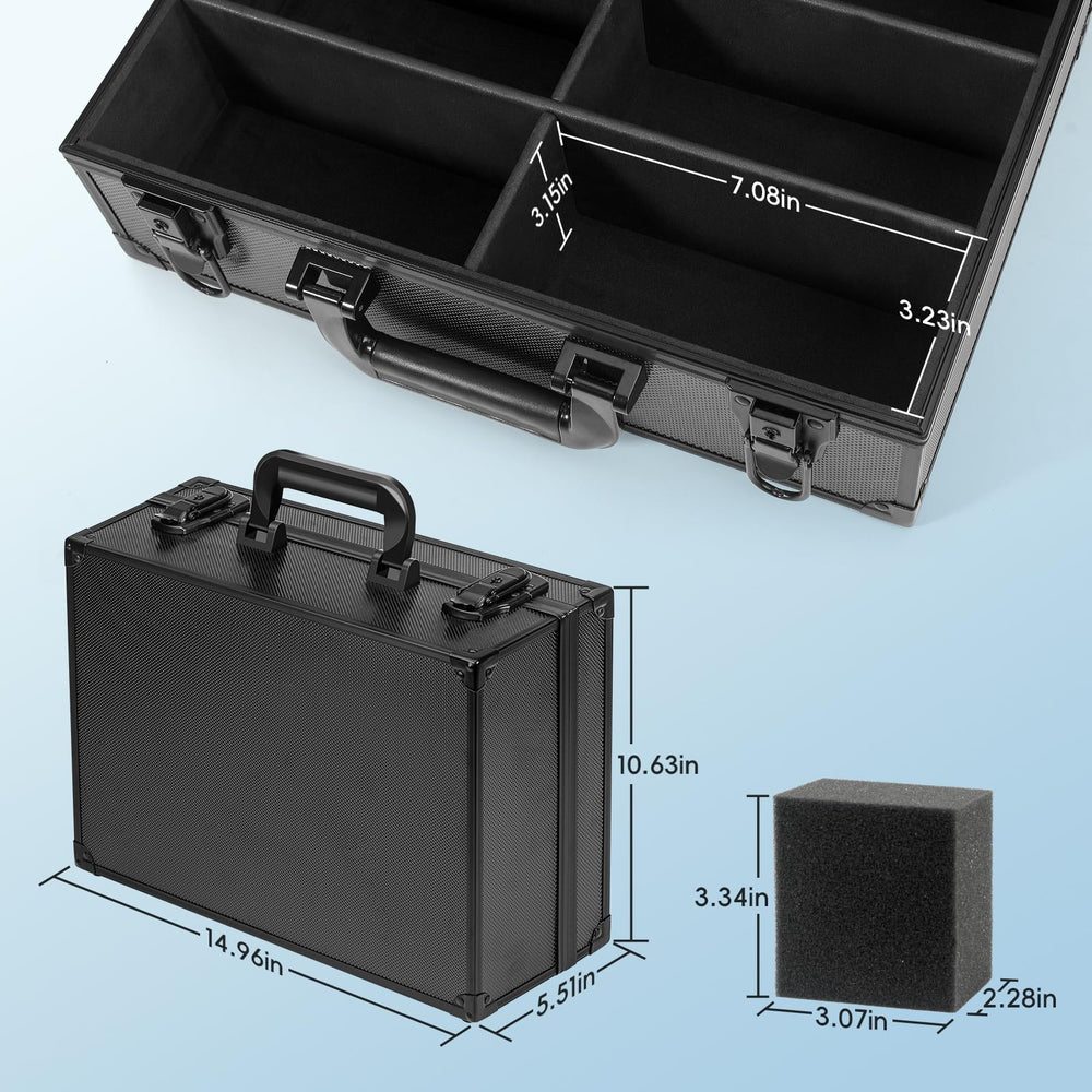 ANNLOV toploader storage box anti-dust moisture interior shields collections.