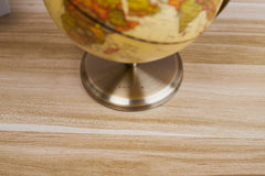 Clear labeling of countries and capitals supports learning and quick lookups