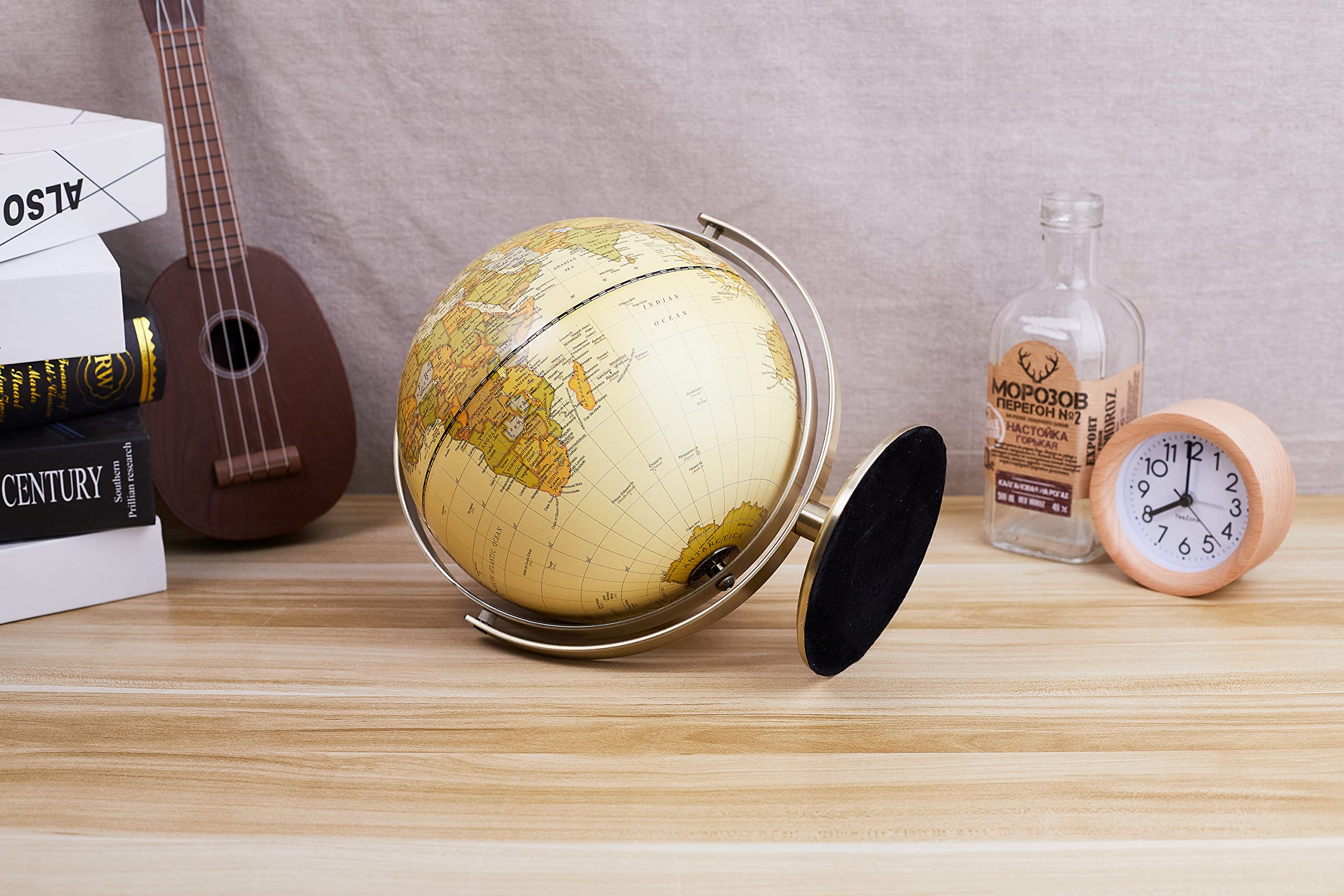 Annova classroom learning globe offers up-to-date geography for students.