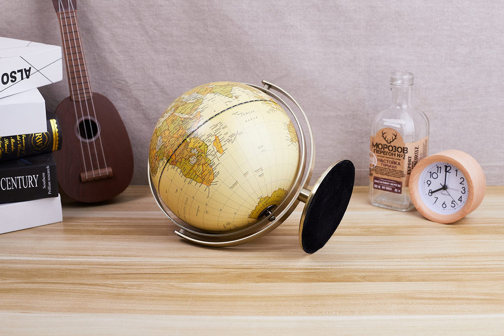 Annova classroom learning globe offers up-to-date geography for students.