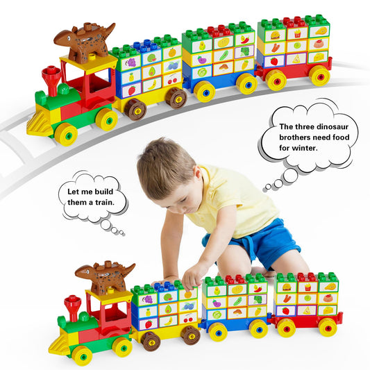 Anpcso colorful bricks in varied shapes boost early cognitive learning
